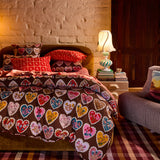 Bonny Cotton Pillowcase Set - Poppy Standard