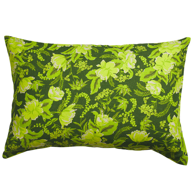 Sierra Linen Pillowcase Set - Hunter Green Standard
