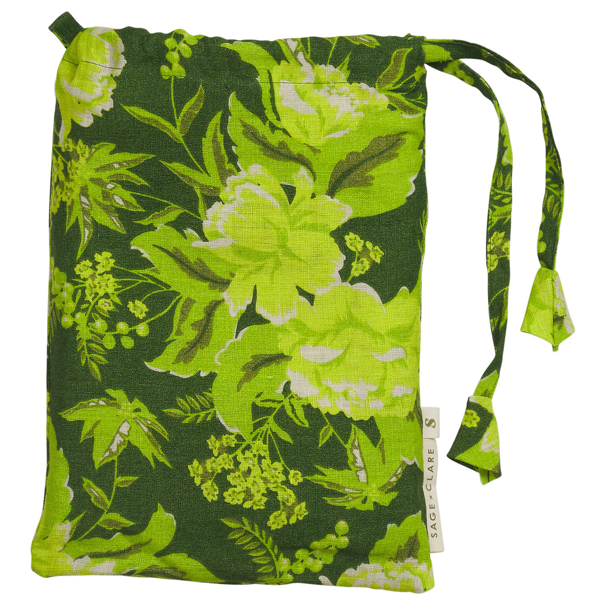 Sierra Linen Pillowcase Set - Hunter Green Standard