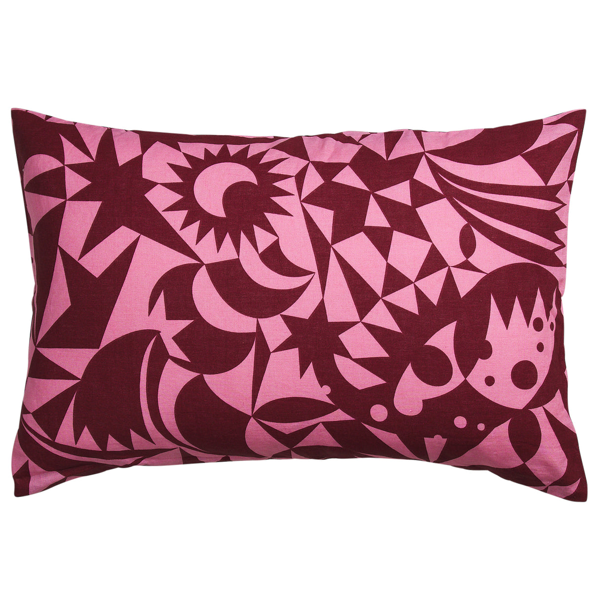 Nora Linen Pillowcase Set - Dahlia Standard