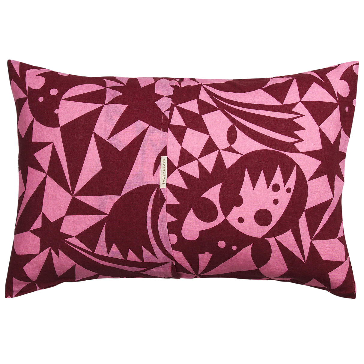 Nora Linen Pillowcase Set - Dahlia Standard