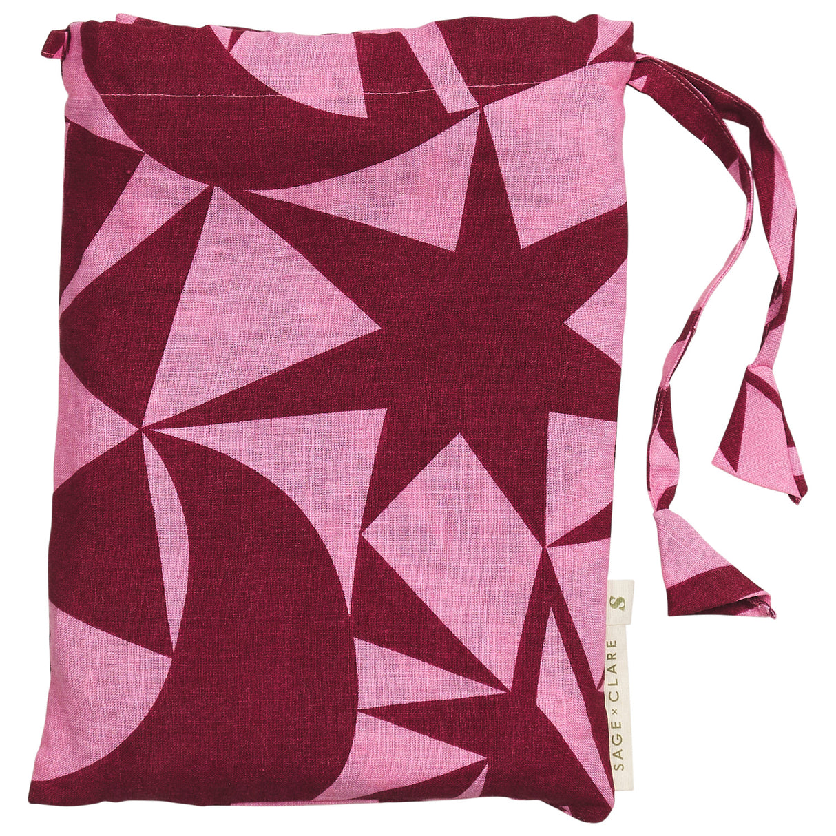 Nora Linen Pillowcase Set - Dahlia Standard