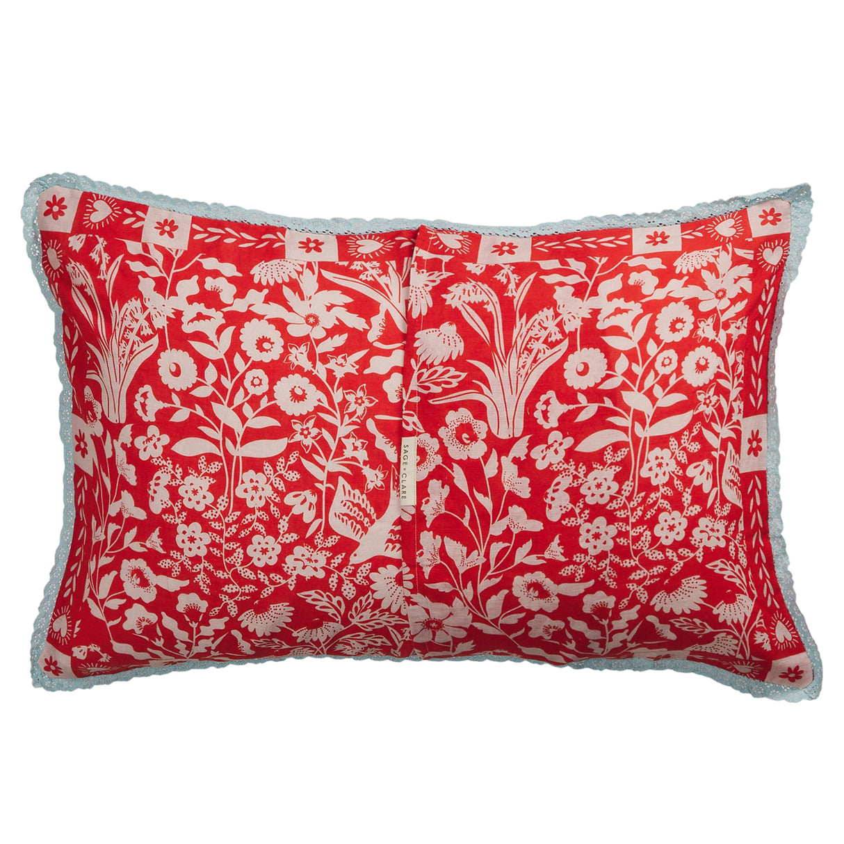 Indiana Linen Pillowcase Set - Poppy Standard