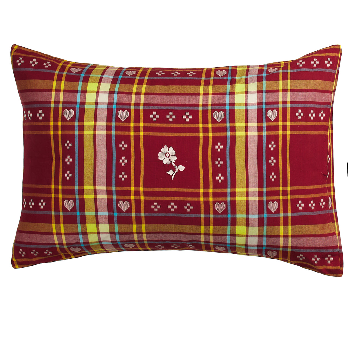 Josephine Cotton Pillowcase Set - Sienna