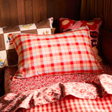 Otis Cotton Pillowcase Set - Poppy