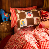 Otis Cotton Pillowcase Set - Poppy