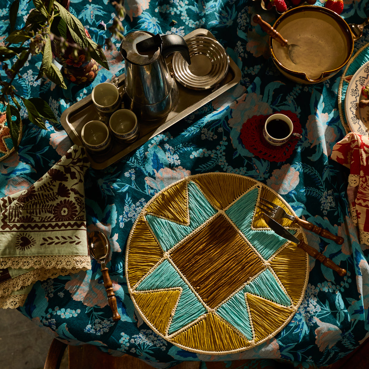 Harriet Placemat - Ochre