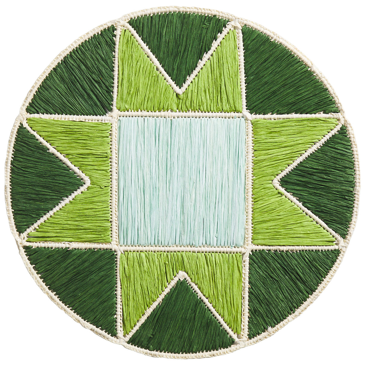 Harriet Placemat - Hunter Green