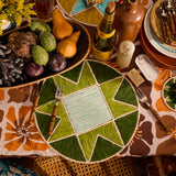 Harriet Placemat - Hunter Green