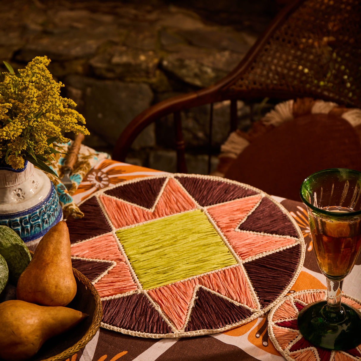 Harriet Placemat - Umber