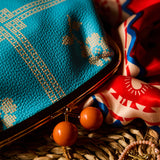 Bonny Large Purse - Turquoise