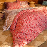 Magnolia Cotton Quilt Cover - Poppy Single