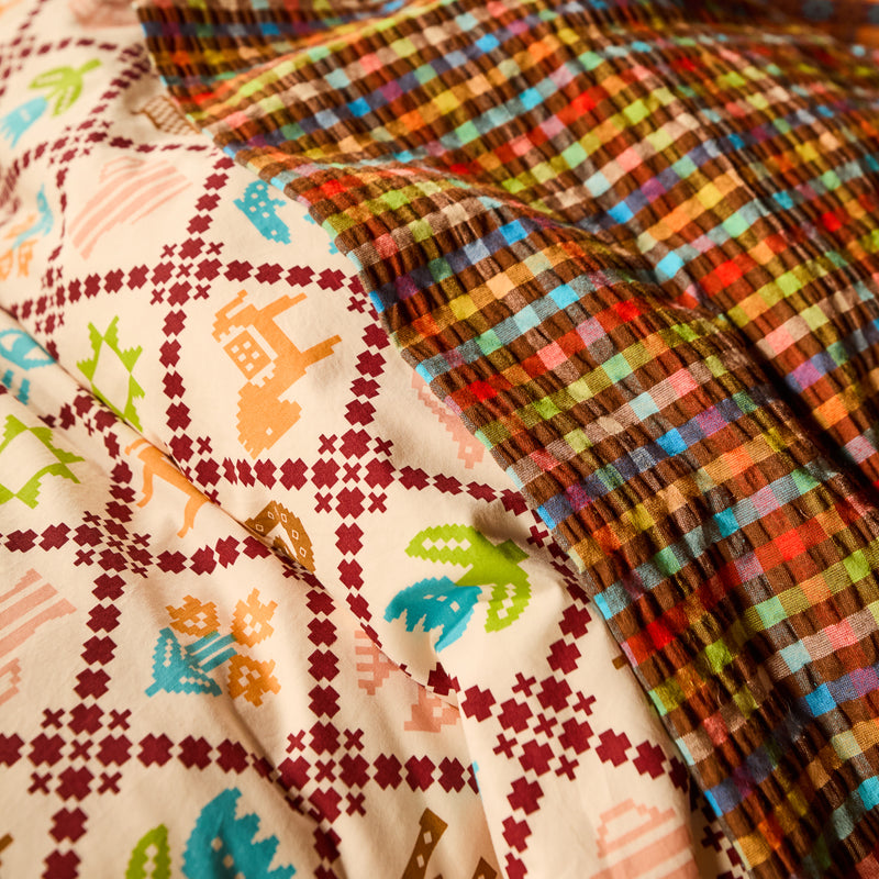 Elsie Cotton Quilt Cover Single
