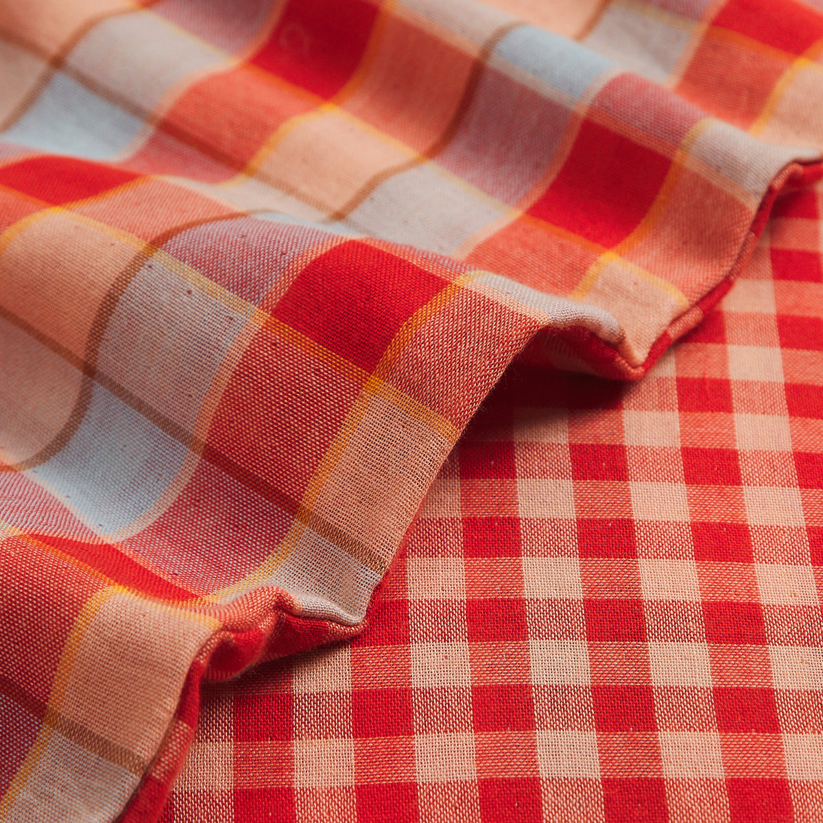Otis Cotton Quilt Cover - Poppy Single