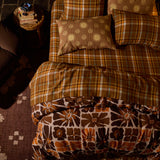 Jolene Linen Quilt Cover - Ecru Queen