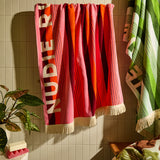 June Nudie Bath Sheet - Dahlia