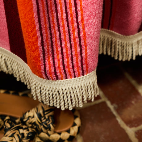 June Nudie Bath Sheet - Dahlia