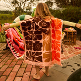 Jolene Hooded Towel - Carnelian
