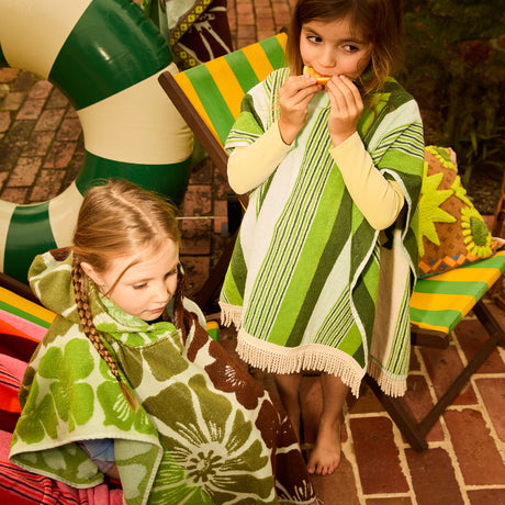 June Nudie Hooded Towel - Fluorite