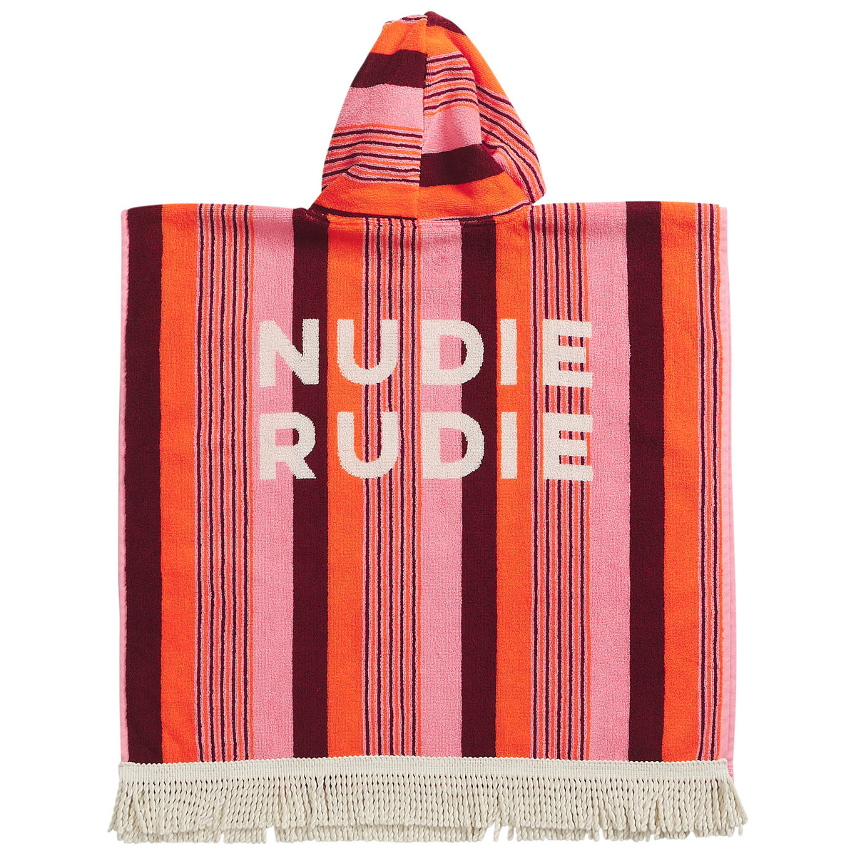 June Nudie Hooded Towel - Dahlia