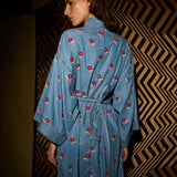 Anneliese Denim Robe - Poppy