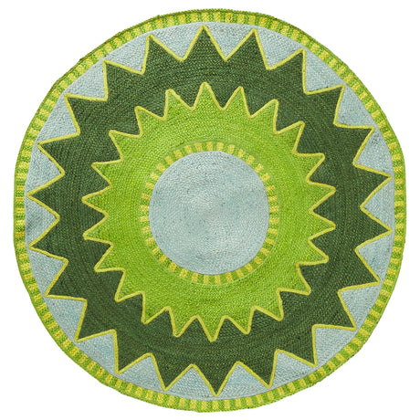 Maeve Jute Rug - Hunter Green
