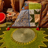 Maeve Jute Rug - Hunter Green