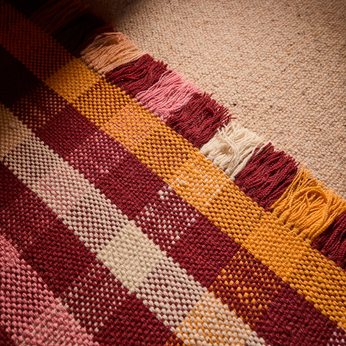 June Woven Rug - Sienna 150 x 210 cm