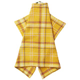 Frances Waffle Tea Towel - Ochre