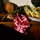 Nora Tea Tea Towel - Dahlia