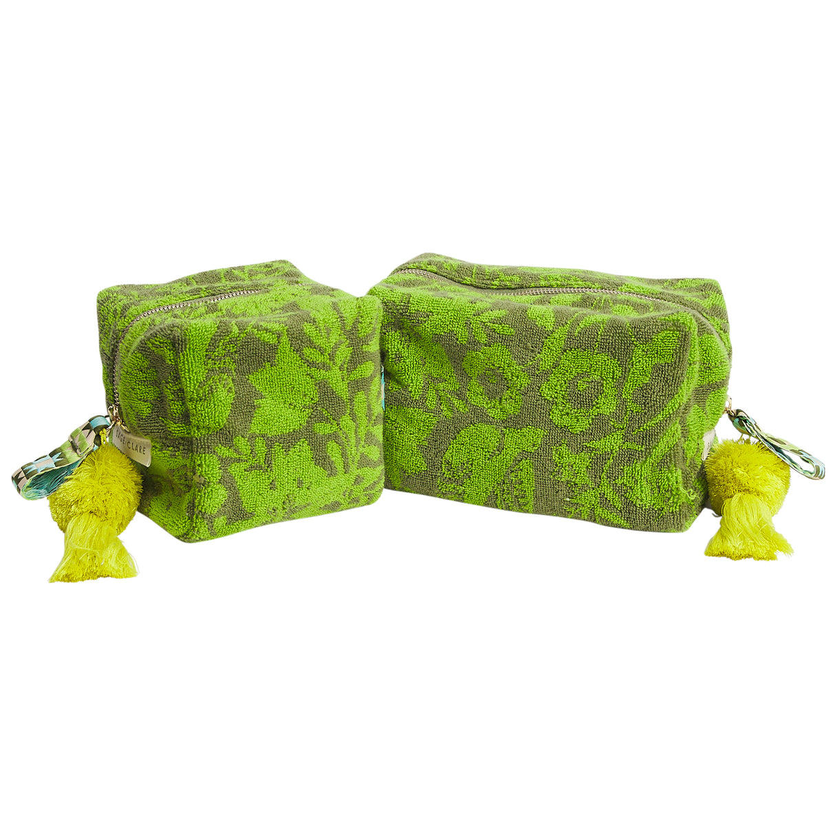 Indiana Terry Pouch - Cactus Green Small