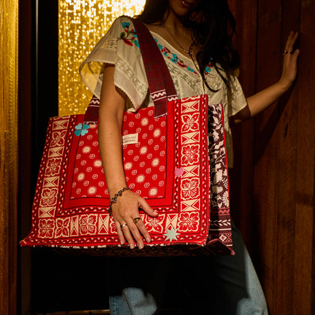 Odessa Tote Bag - Poppy