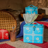 Bonny Medium Vanity Case - Turquoise