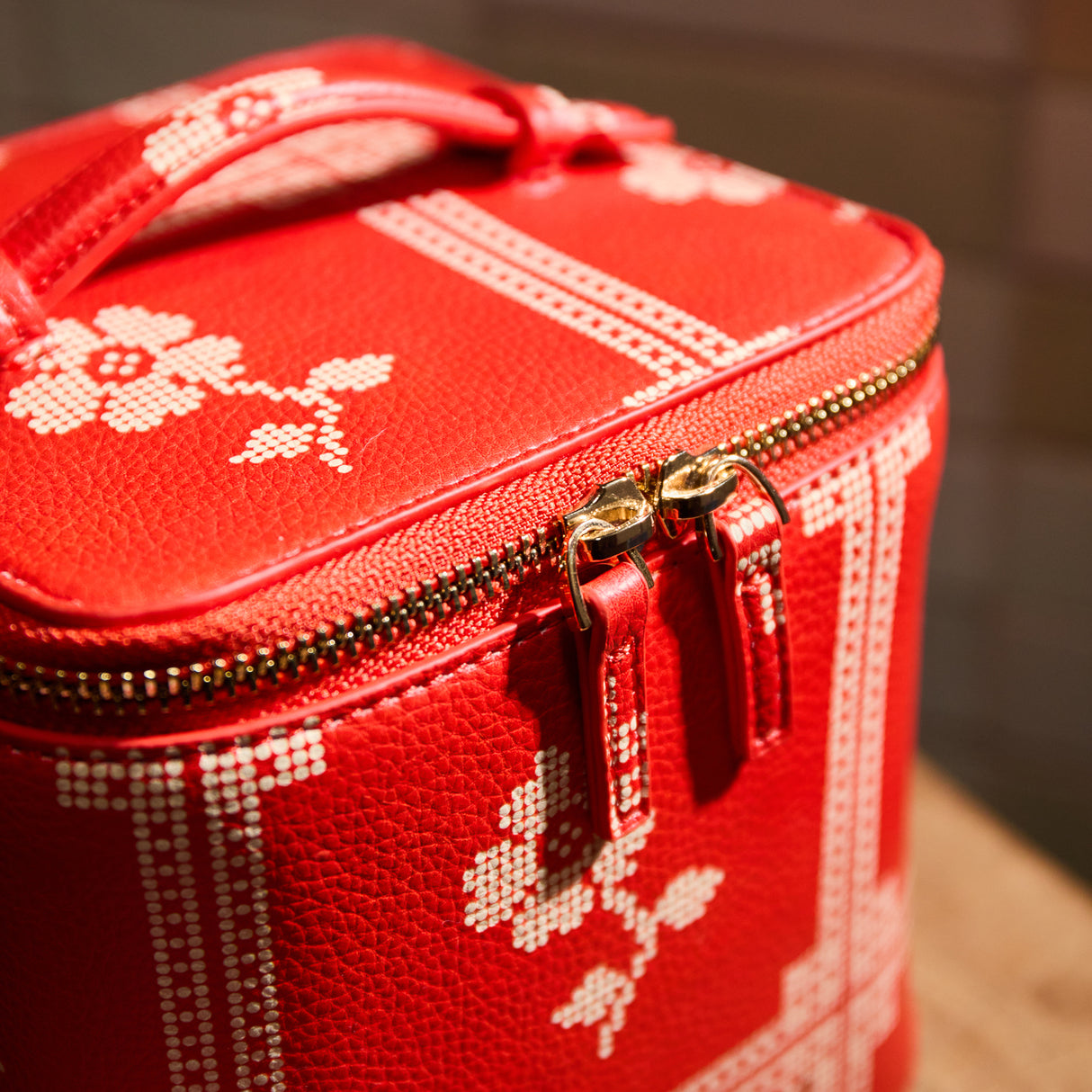 Bonny Small Vanity Case - Poppy