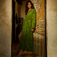 Indiana Towelling Robe - Cactus Green XS/S
