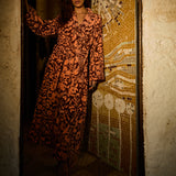 Indiana Towelling Robe - Carnelian XS/S