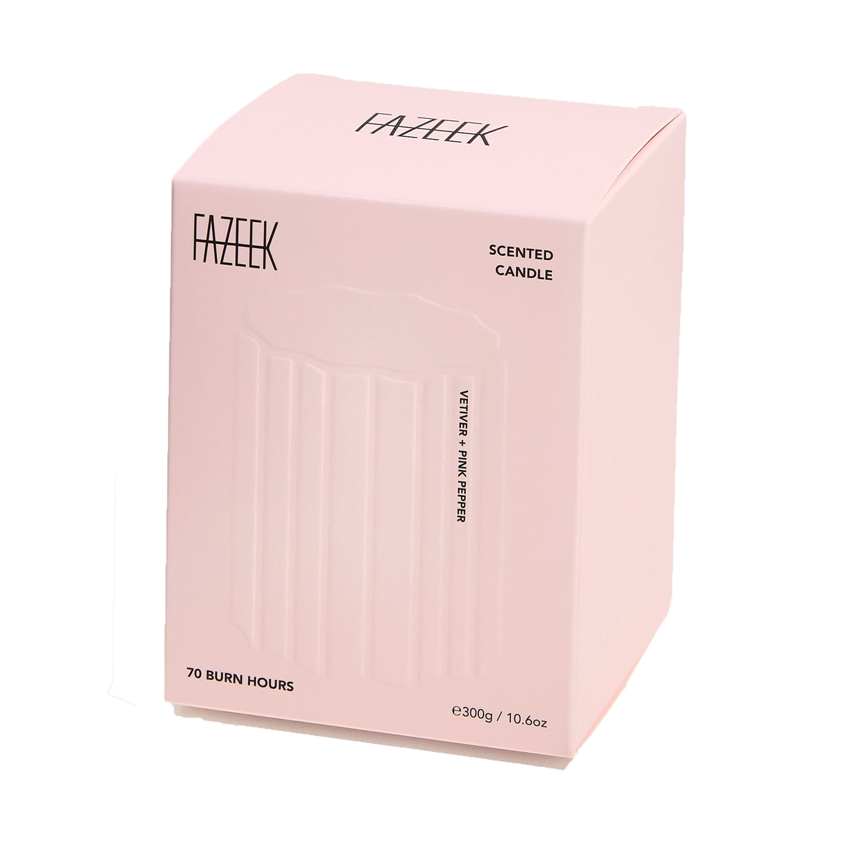 Wave Candle - Vetiver + Pink Pepper