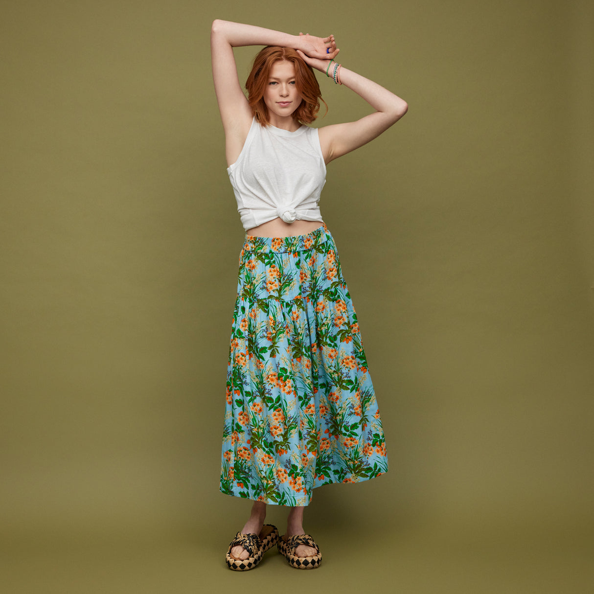 Yarrow Midi Skirt 4