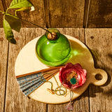 Avocado Vase - Emerald Green