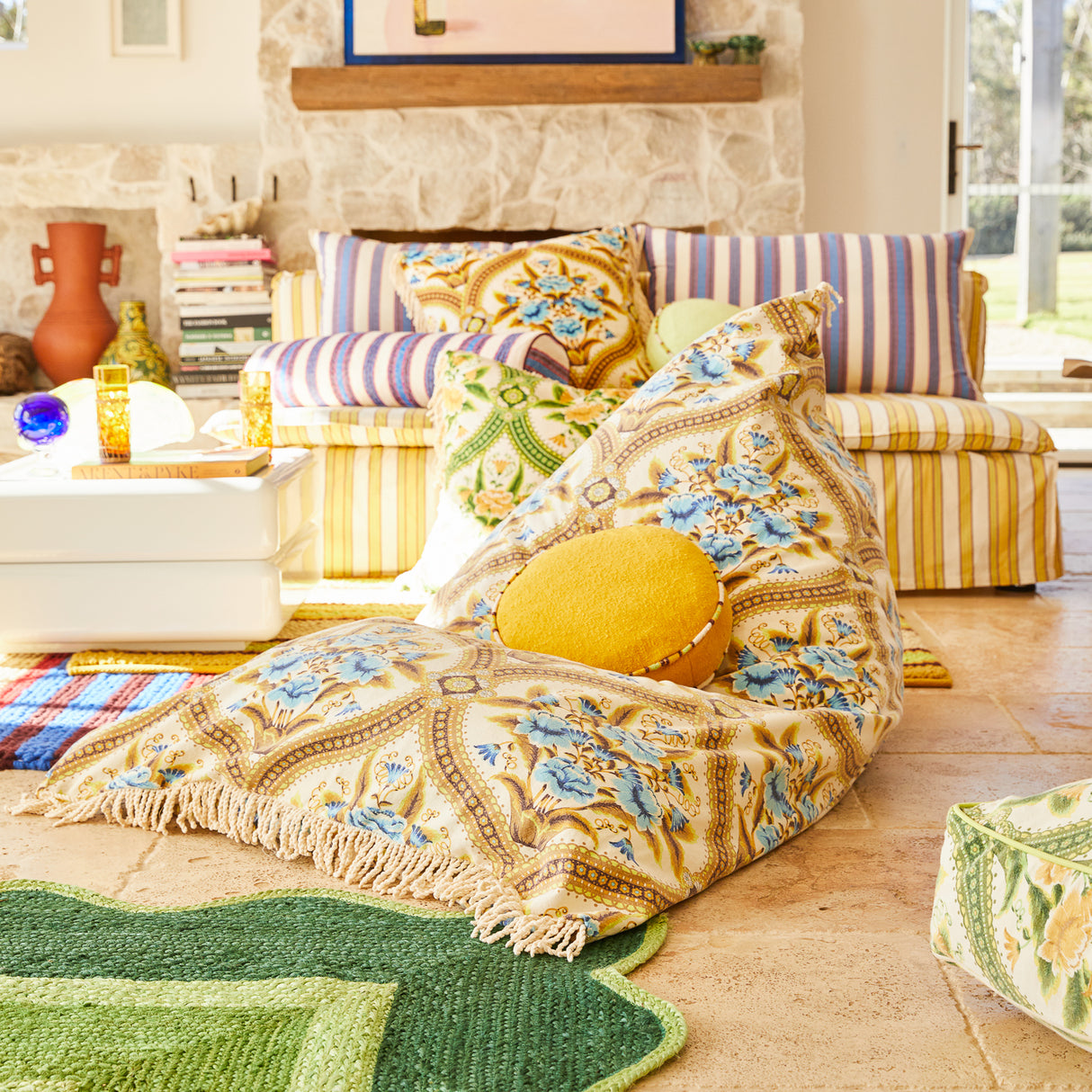 Margaret Bean Bag - Clay