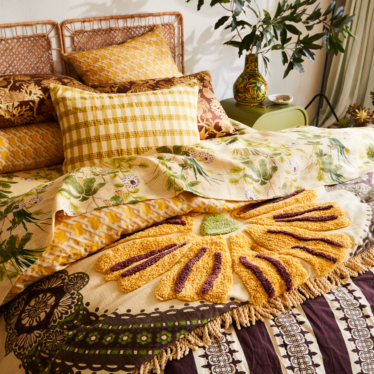 Renee Tufted Bedcover