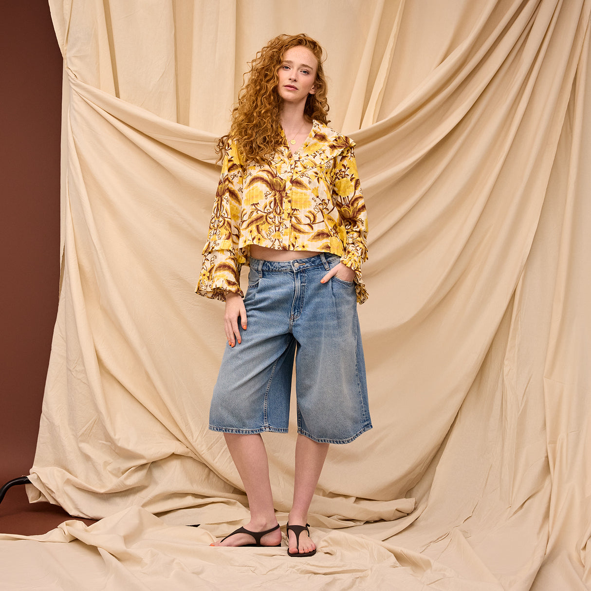 Clementine Frill Blouse