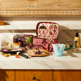Delphine Large Vanity Case - Garnet