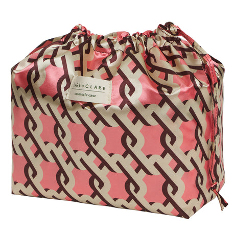Delphine Large Vanity Case - Garnet