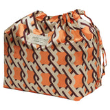 Delphine Large Vanity Case - Vivid Coral