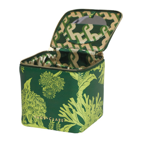 Delphine Small Vanity Case - Anise