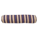Selene Woven Bolster Cushion - Azure Feather Insert