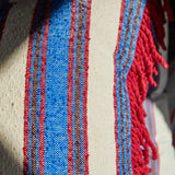 Selene Woven Cushion - Azure Feather Insert