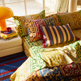 Selene Woven Cushion - Azure Feather Insert