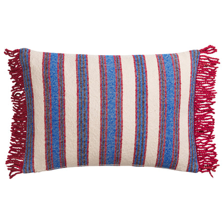 Selene Woven Cushion - Azure Feather Insert